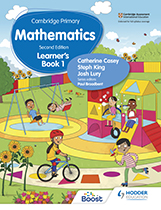 Cambridge Primary Mathematics (Second edition) (Hodder) textbook cover